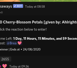 Giveaways